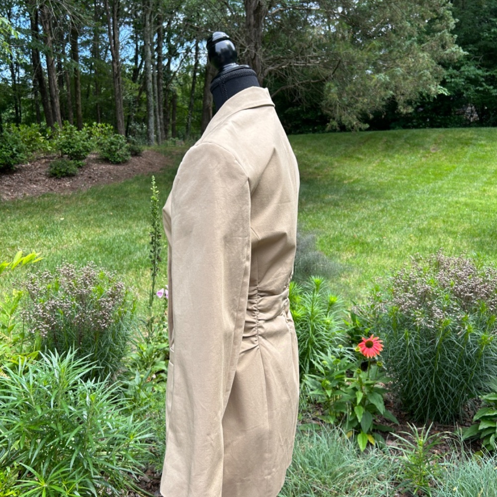 BIMBA Y LOLA JACKET (Spanish/Portuguese) Fashion Brand Size 38 Color Sand - Picture 5 of 12